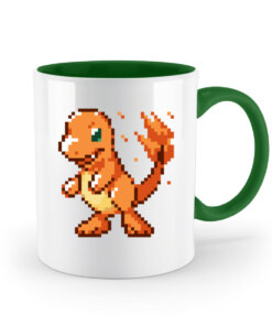 Lizard Fire - Enamel mug-30