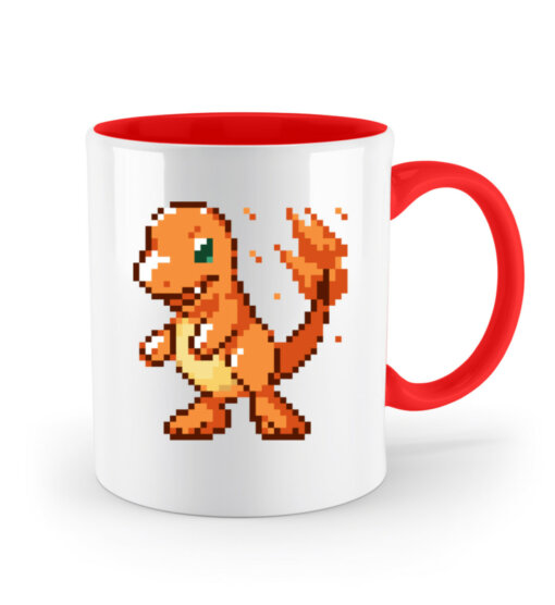 Lizard Fire - Enamel mug-5761