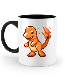Lizard Fire - Enamel mug-16