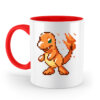 Lizard Fire - Enamel mug-5761
