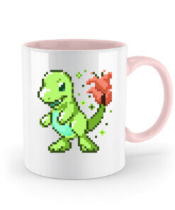 Lizard Grass - Enamel mug-5949