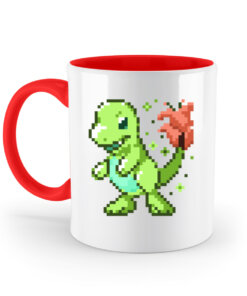 Lizard Grass - Enamel mug-5761