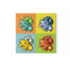 Frog Elementals - Canvas with stretcher frame-6846