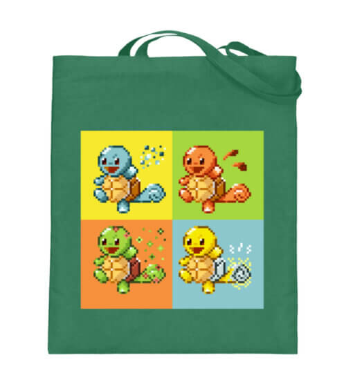 Turtle Elementals - cotton bag-5741