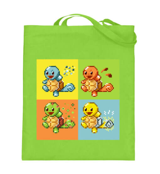 Turtle Elementals - cotton bag-5753