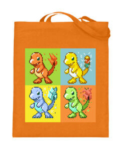 Lizard Elementals - cotton bag-5757