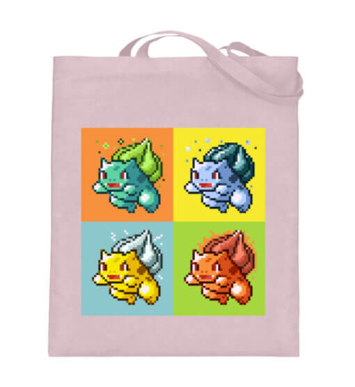 Frog Elementals - cotton bag-5749